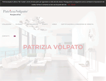 Tablet Screenshot of patriziavolpato.it